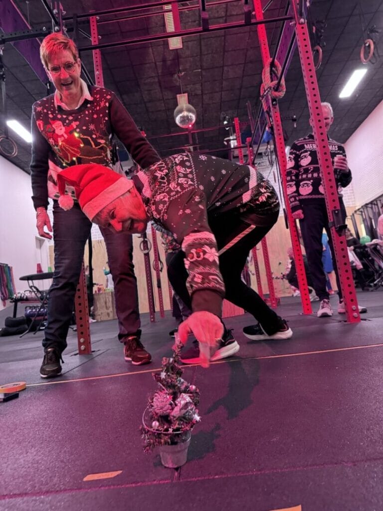 Swing Bingo tijdens community event CrossFit in de box