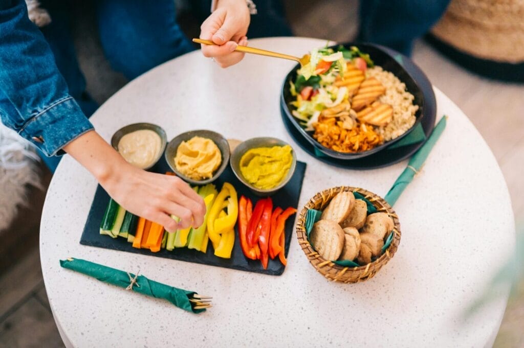 gezond eten zonder stress tijdens sociaal moment