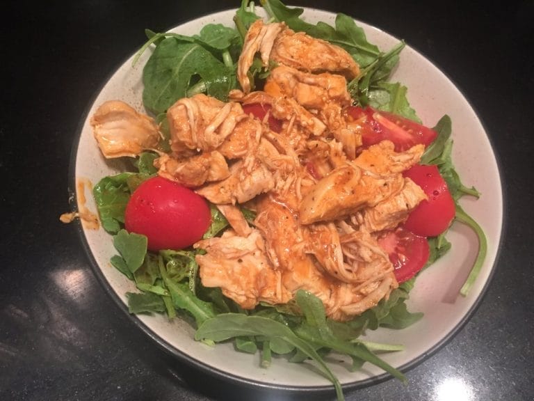 Gezonde BBQ pulled chicken volgens HSN-richtlijnen