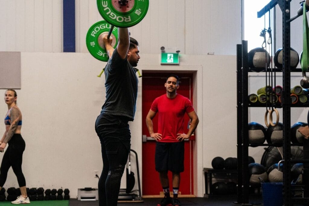 personal training coaching begeleiding tijdens krachttraining