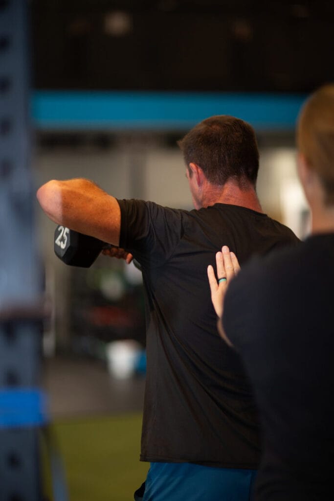 resultaat met trainen door krachttrainin